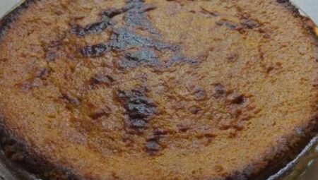 Pumpkin Custard Pie I