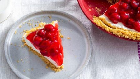 Best No-Bake Cherry Cheesecake