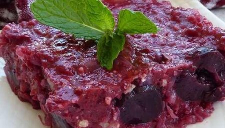 Bing Cherry Congealed Salad