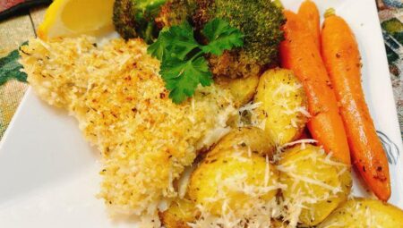 Parmesan-Crusted Baked Fish