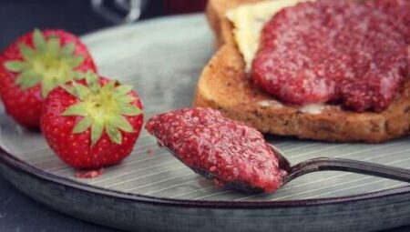 Fresh Strawberry Chia Jam