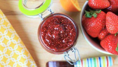 Strawberry-Orange Chia Jam