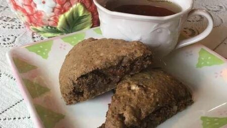 Vegan Gingerbread Scones