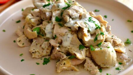 Slow Cooker Greek Yogurt Chicken