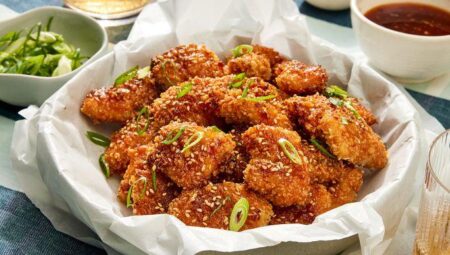 Sweet Chili Popcorn Chicken