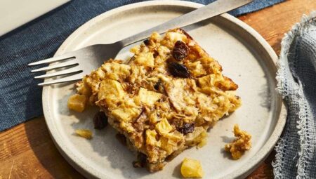 Apple Matzo Kugel