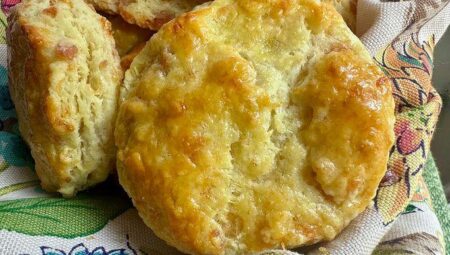 Ham and Gruyère Scones