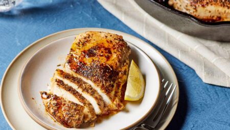 Perfect Cast Iron Skillet Chicken Breasts