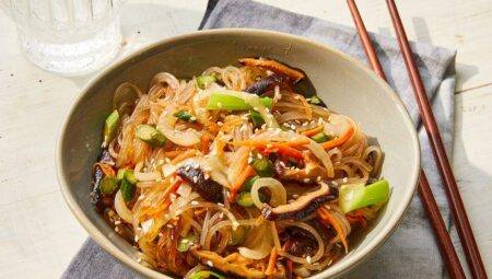 Japchae Korean Glass Noodles