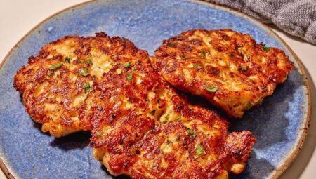 Crispy Cheesy Chicken Ranch Patties