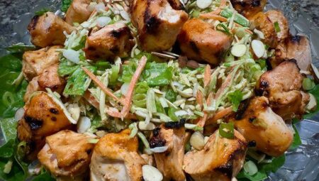 Grilled Bang Bang Chicken Salad