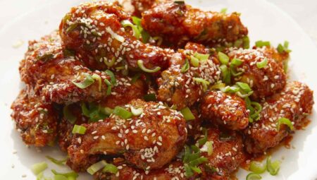 Air-Fried Korean Chicken Wings