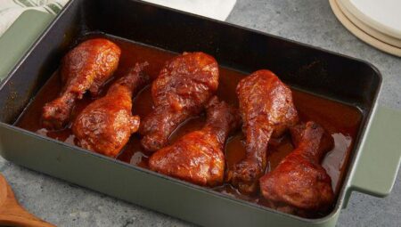 Oven BBQ Chicken Drumsticks