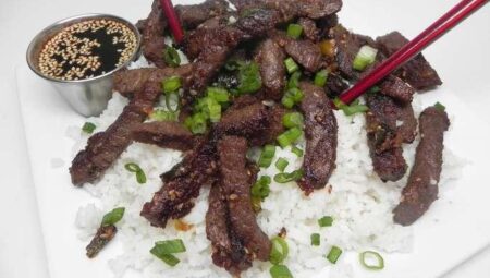 Beef Bulgogi with Dipping Sauce