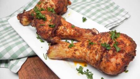 Baked Cajun Chicken Drumsticks