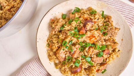 Nicole’s Cajun Chicken and Sausage Jambalaya