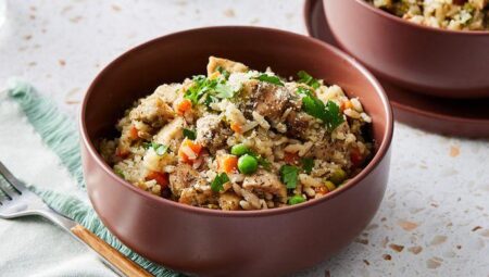 Slow Cooker Chicken and Rice