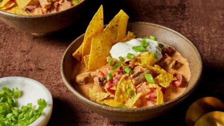 Crockpot Buffalo Chicken Chili