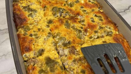 Sausage Hashbrown Breakfast Casserole