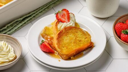 Overnight Eggnog French Toast