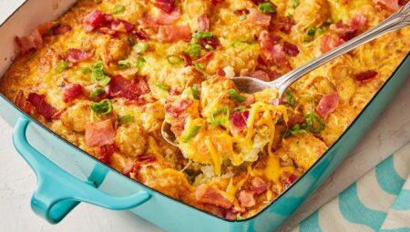 Tater Tot and Bacon Breakfast Casserole