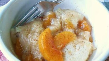 Amish Peach Dumplings