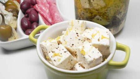 Easy Marinated Feta