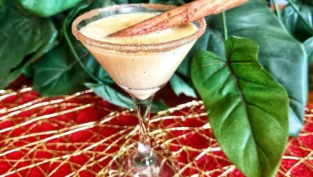 Eggnog Martini